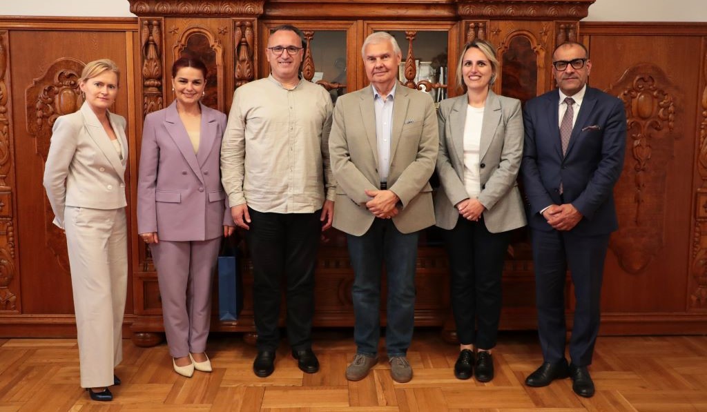 Delegacja z Haxhi Zeka University w Kosowie