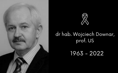 Zmarł dr hab. Wojciech Downar, prof. US