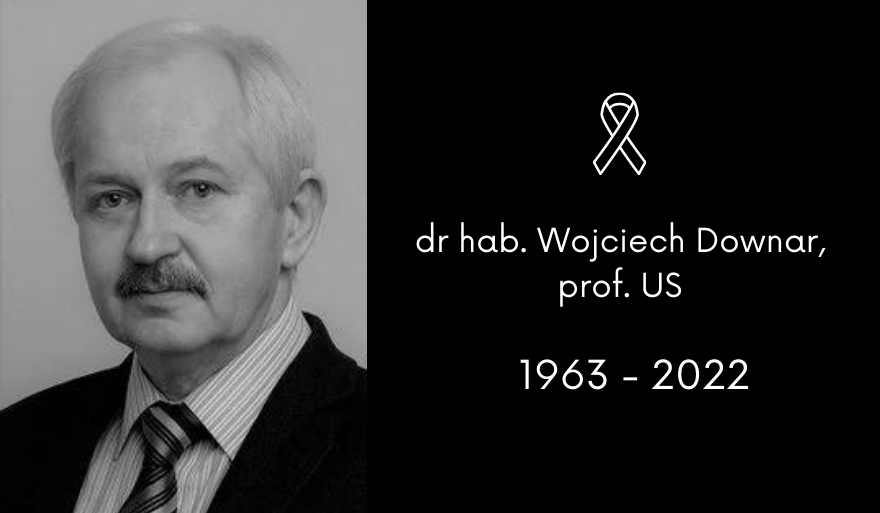 Zmarł dr hab. Wojciech Downar, prof. US