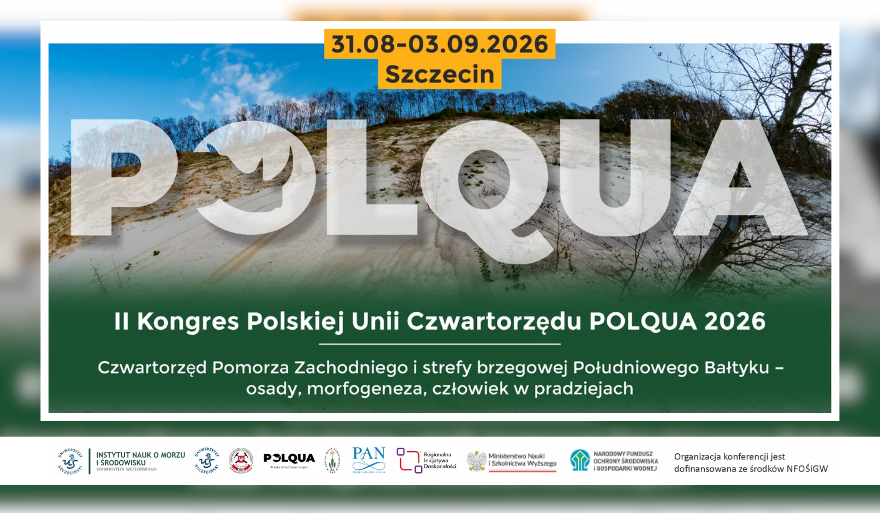 Zaproszenie na II Kongres Polskiej Unii Czwartorzędu POLQUA 2026