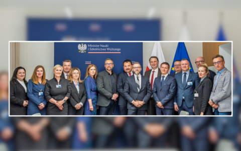 Spotkanie Dziekan WPiA US z Ministrem Nauki i Szkolnictwa Wyższego