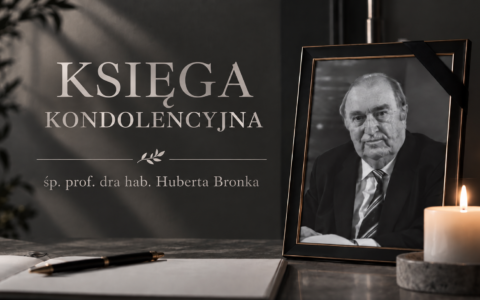 Księga kondolencyjna Profesora Huberta Bronka