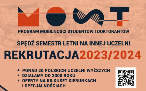 Rekrutacja na semestr letni do programu MOST