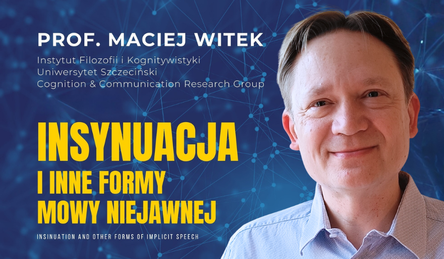 Gościnny wykład prof. Macieja Witka w Toruniu o mowie niejawnej