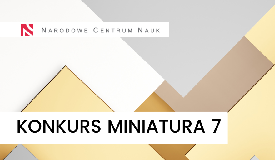 Trzy granty NCN w konkursie MINIATURA 7 dla naukowców US