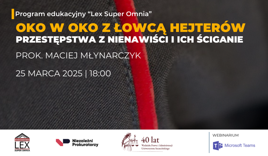Jak walczyć z hejtem? Spotkanie z ekspertem do spraw przestępstw z nienawiści