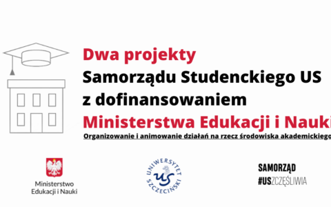 Projekty Samorządu Studenckiego US z ministerialnym dofinansowaniem