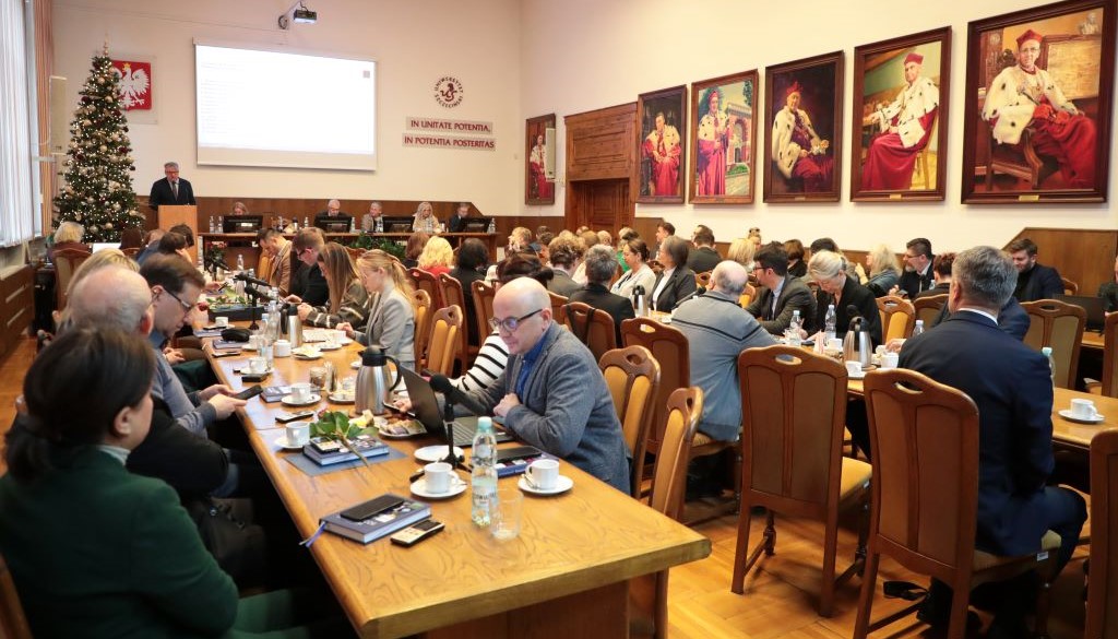 Ostatnie w tym roku posiedzenie Senatu Uniwersytetu Szczecińskiego