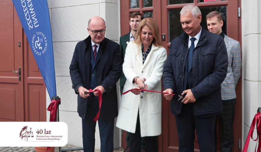 Uroczyste otwarcie wyremontowanego budynku Wydziału Prawa i Administracji