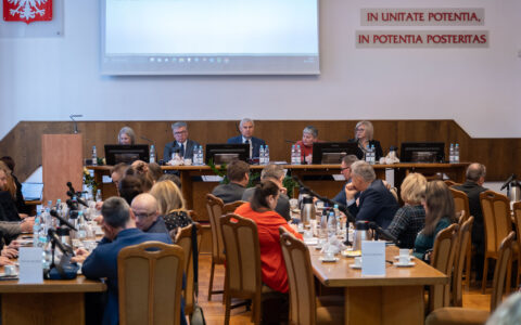 Listopadowe posiedzenie Senatu Uniwersytetu Szczecińskiego