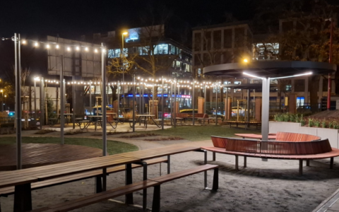 Teren Uniwersytetu Szczecińskiego się zmienia – Piastów Chill Garden otwarte