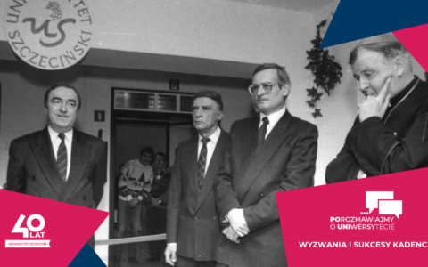 „Co ukształtowało Uniwersytet Szczeciński” – drugi odcinek serii „Porozmawiajmy o Uniwersytecie”