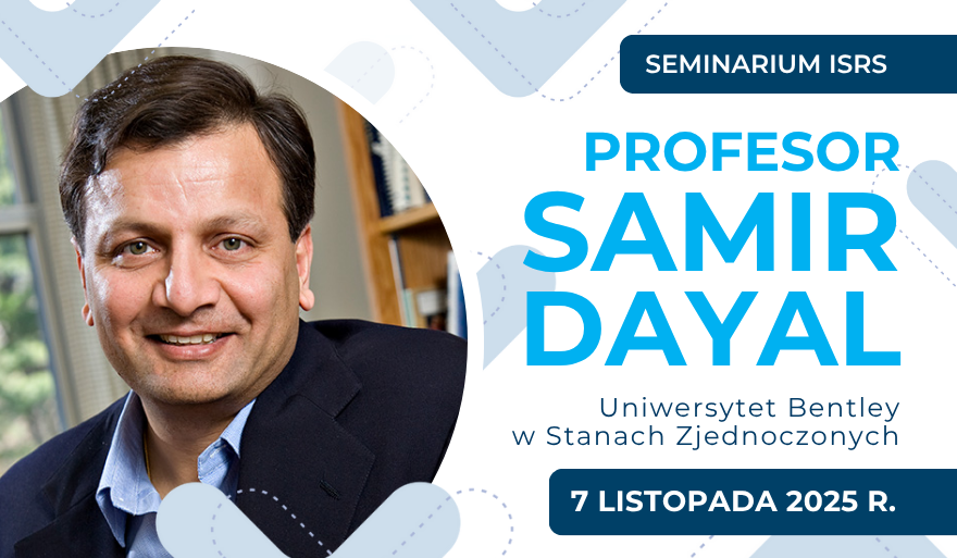 Kolejne seminarium ISRS online – prof. Samir Dayal o samotności i wycofaniu