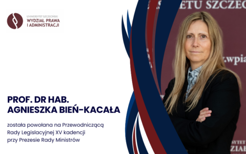 Ważna nominacja prof. Agnieszki Bień-Kacały