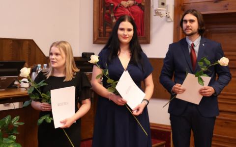 Studenci Uniwersytetu Szczecińskiego nagrodzeni przez Ministra Nauki