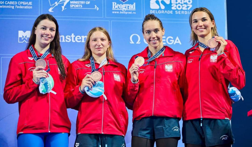 Studentka Uniwersytetu Szczecińskiego brązową medalistką Mistrzostw Europy w pływaniu