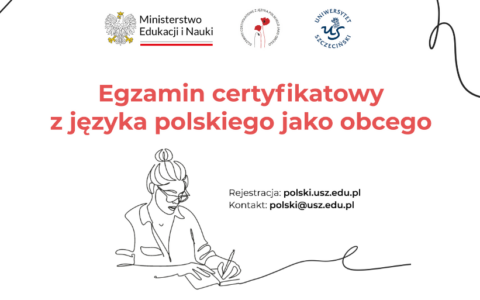 Egzamin certyfikatowy z języka polskiego jako obcego na poziomie B1 na Uniwersytecie Szczecińskim