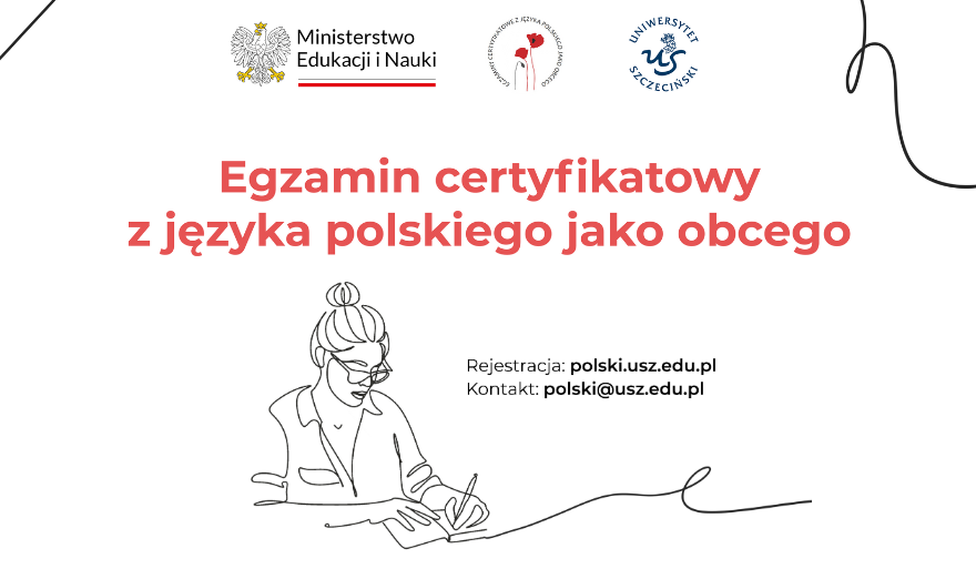 Egzamin certyfikatowy z języka polskiego jako obcego na poziomie B1 na Uniwersytecie Szczecińskim