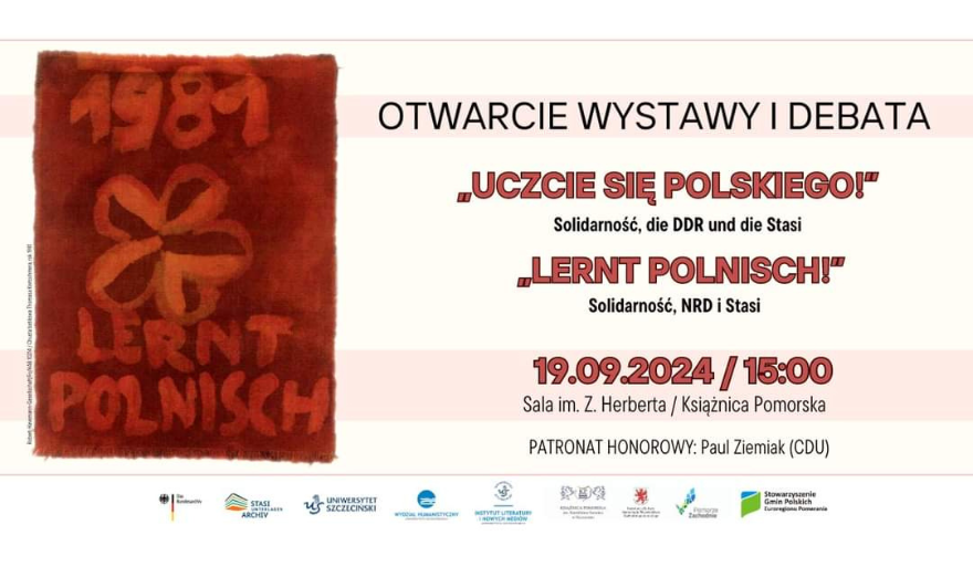 Zaproszenie na wystawę oraz polsko-niemiecką dyskusję