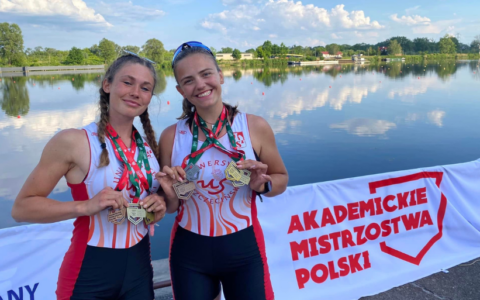 Medale wioślarek Uniwersytetu Szczecińskiego