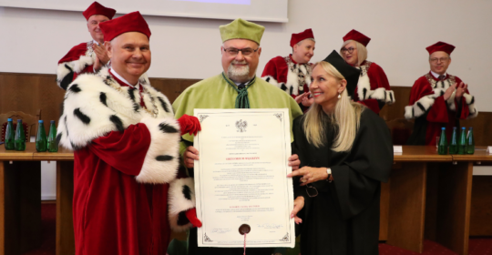 Prof. Grzegorz Węgrzyn doktorem honoris causa Uniwersytetu Szczecińskiego