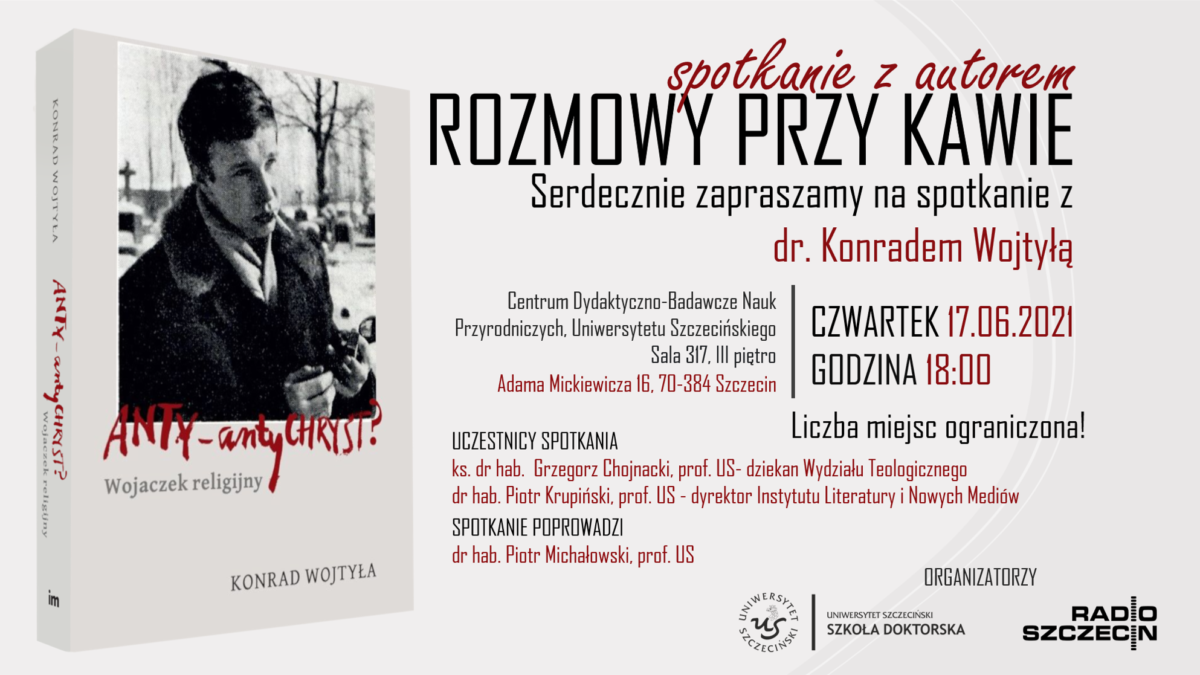 Szkoła Doktorska US serdecznie zaprasza na „Spotkanie z Autorem – Rozmowy przy Kawie”