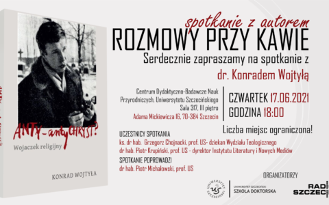 Szkoła Doktorska US serdecznie zaprasza na „Spotkanie z Autorem – Rozmowy przy Kawie”