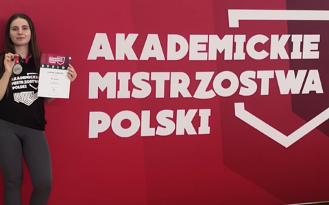 Srebro na Akademickich Mistrzostwach Polski w kickboxingu