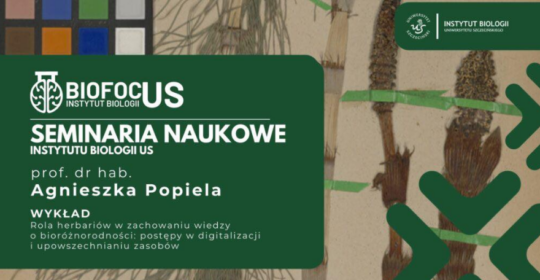 Seminarium Naukowe BiofocUS o herbariach