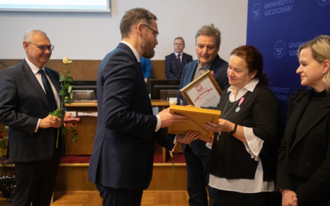 Zasłużeni pracownicy US odznaczeni przez Wojewodę Zachodniopomorskiego