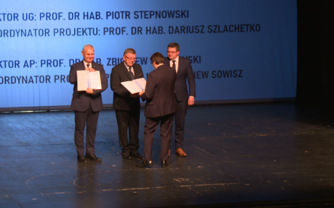 Uniwersytet Szczeciński z nagrodą prezesa FSNT NOT w Szczecinie
