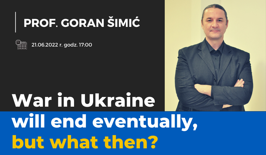 Zaproszenie na wykład prof. Gorana Šimicia