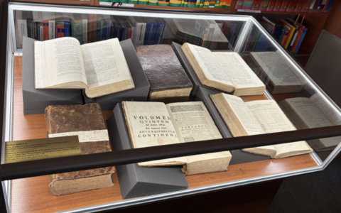 Wystawa „Fundamenta Iuris. Stare druki prawnicze z kolekcji Biblioteki Głównej Uniwersytetu Szczecińskiego”