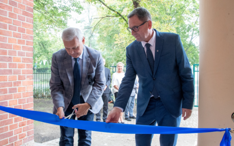 Uroczyste zakończenie inwestycji przy al. Piastów 40B