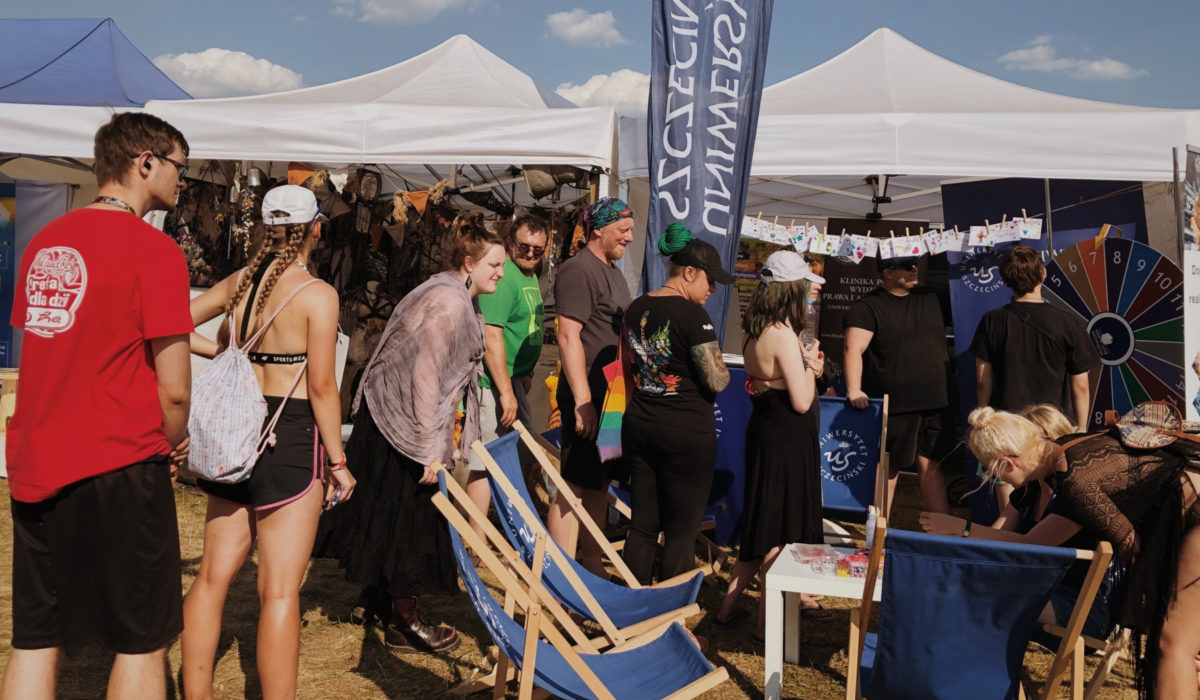 Uniwersytet Szczeciński na Pol’and’Rock Festival 2023