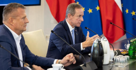 Prof. dr hab. n. med. Jerzy Sieńko po raz kolejny na spotkaniu w Senacie RP