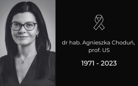 Zmarła dr hab. Agnieszka Choduń, prof. US