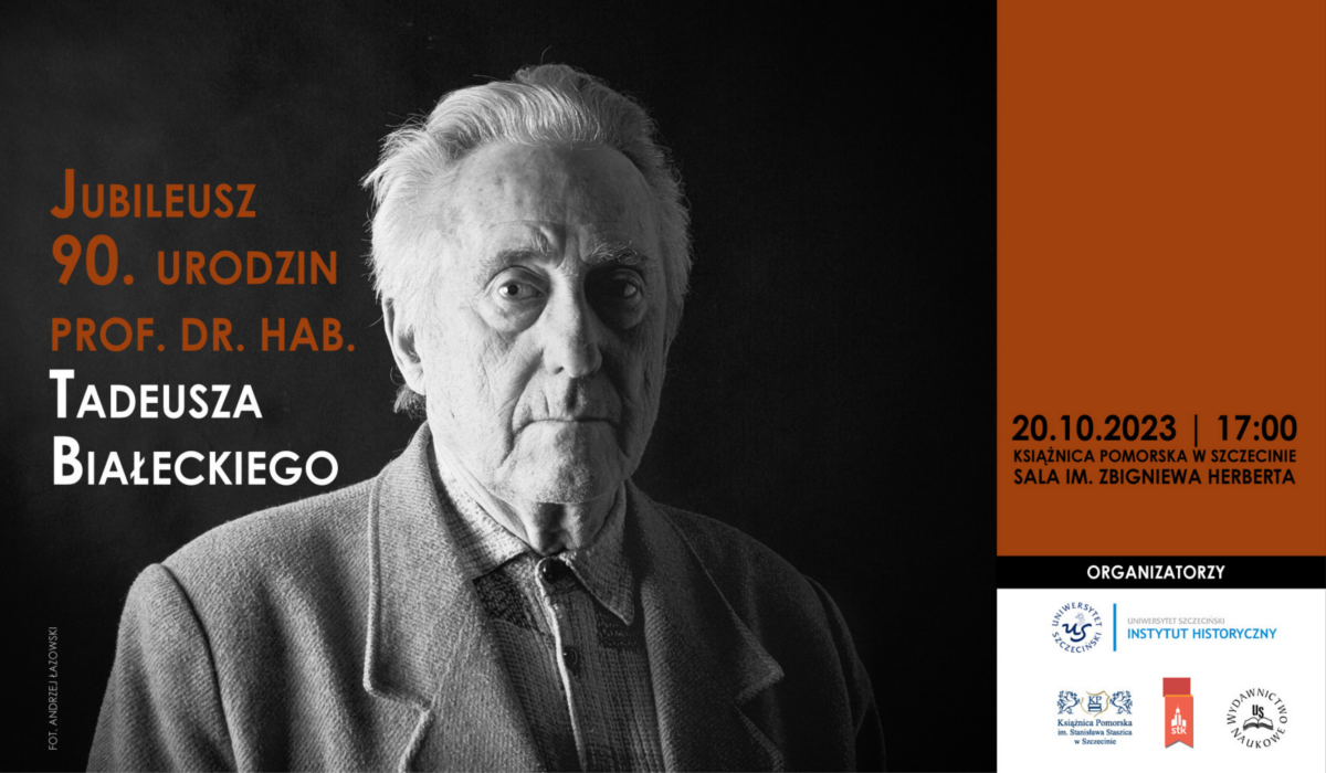 Jubileusz 90. urodzin prof. dr. hab. Tadeusza Białeckiego