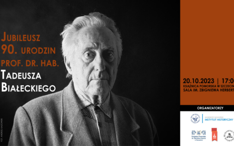 Jubileusz 90. urodzin prof. dr. hab. Tadeusza Białeckiego