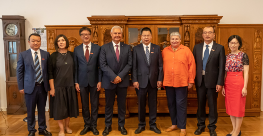 Spotkanie z przedstawicielami Ningbo University (Chińska Republika Ludowa)