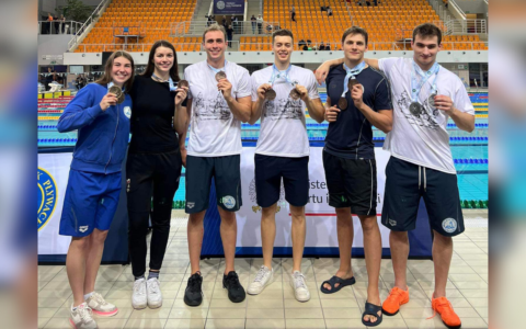 Studenci Uniwersytetu Szczecińskiego z licznymi medalami