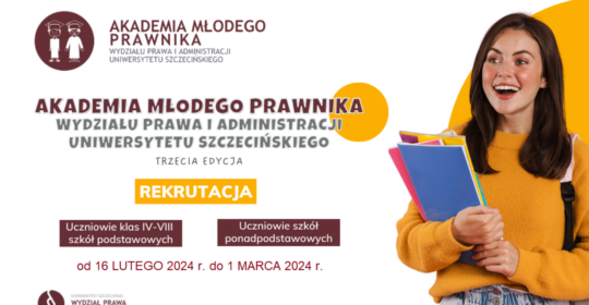 Rekrutacja do Akademii Młodego Prawnika