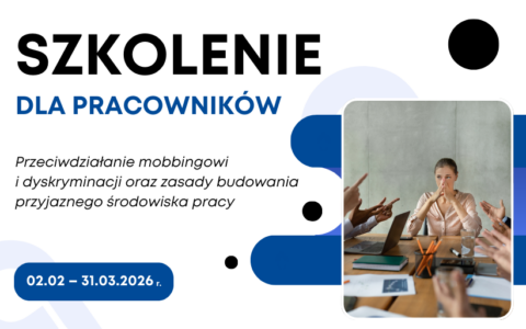 Szkolenie z przeciwdziałania mobbingowi i dyskryminacji