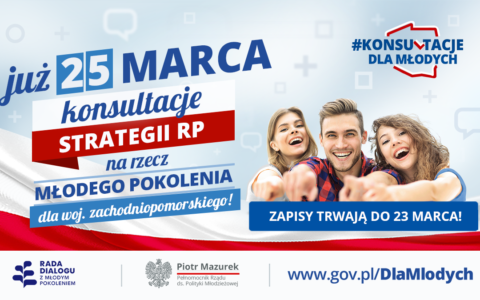 Konsultacje Strategii RP na rzecz Młodego Pokolenia dla województwa zachodniopomorskiego