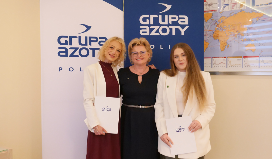 Doktorantka US Ambasadorem Grupy Azoty Police