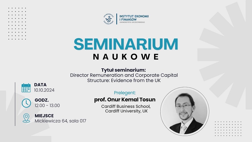Międzynarodowe seminarium naukowe w Instytucie Ekonomii i Finansów