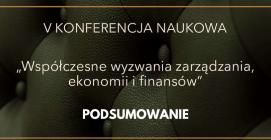 Relacja z Konferencji Naukowej