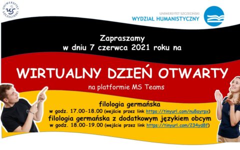 Wirtualny Dzień Otwarty dla przyszłych germanistów