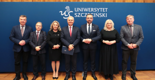 Relacja z wizyty Ministra Nauki i Szkolnictwa Wyższego w Uniwersytecie Szczecińskim