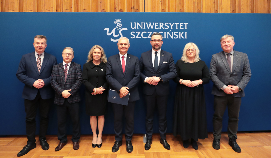 Relacja z wizyty Ministra Nauki i Szkolnictwa Wyższego w Uniwersytecie Szczecińskim